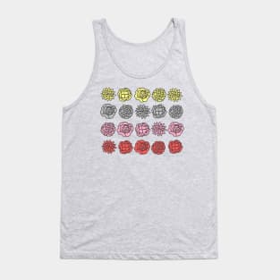 Alterous Flower Flag Tank Top